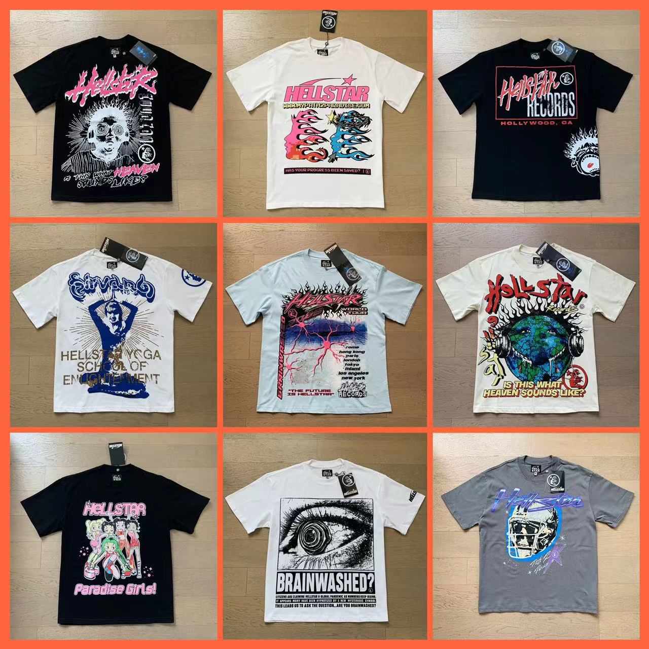 Printed short sleeved T-shirt